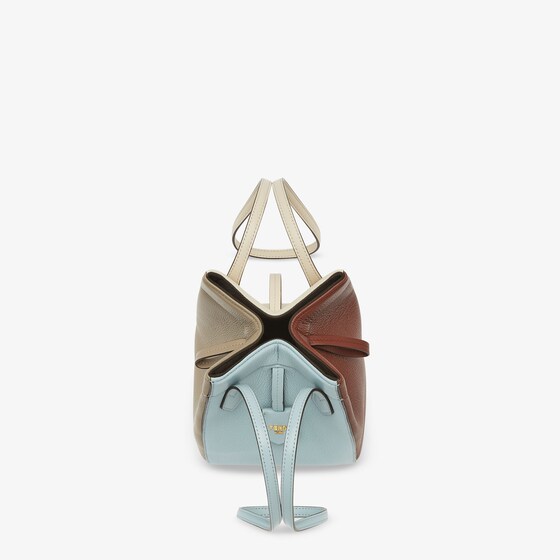 Fendi Origami Mini Multicolour Leather Mini Bag That Can Be Transformed - Image 5